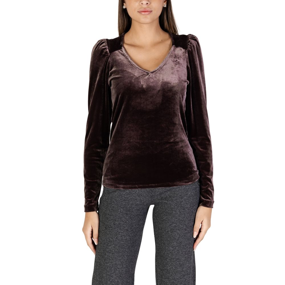 Brown Polyester Sportswear