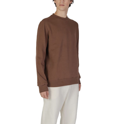 Brown Cotton Sweatshirt