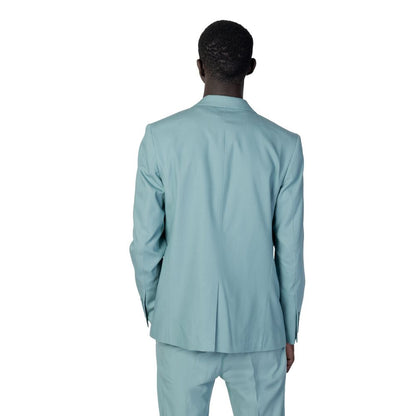 Bicolor Tencel Blazer