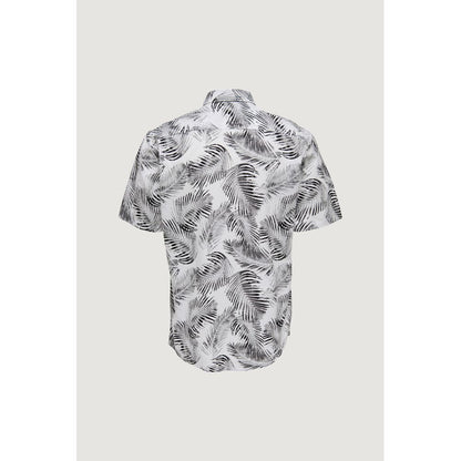 White Cotton Shortsleeve Shirt