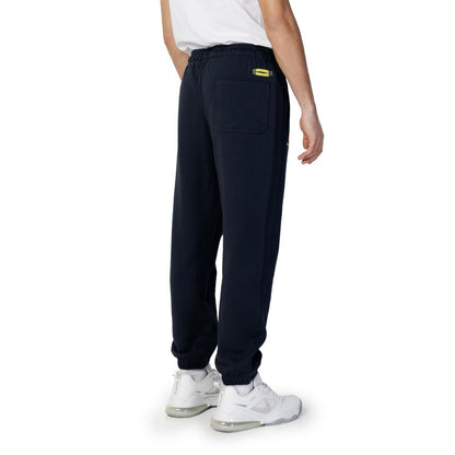 Blue Cotton Joggers (Workout Pants)