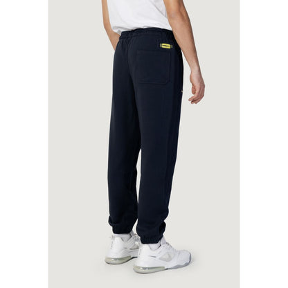 Blue Cotton Joggers (Workout Pants)