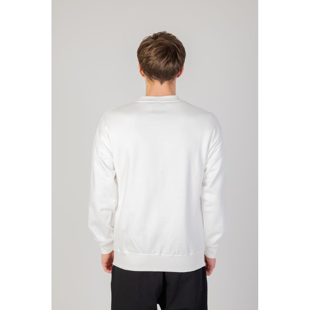 White Cotton Sweatshirt