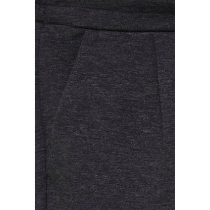 Gray Polyester Pant