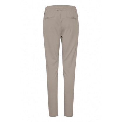 Beige Polyester Pant