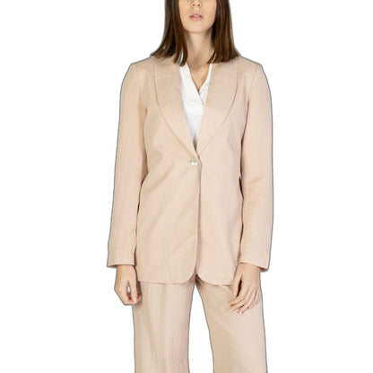 Pink Viscose Blazer