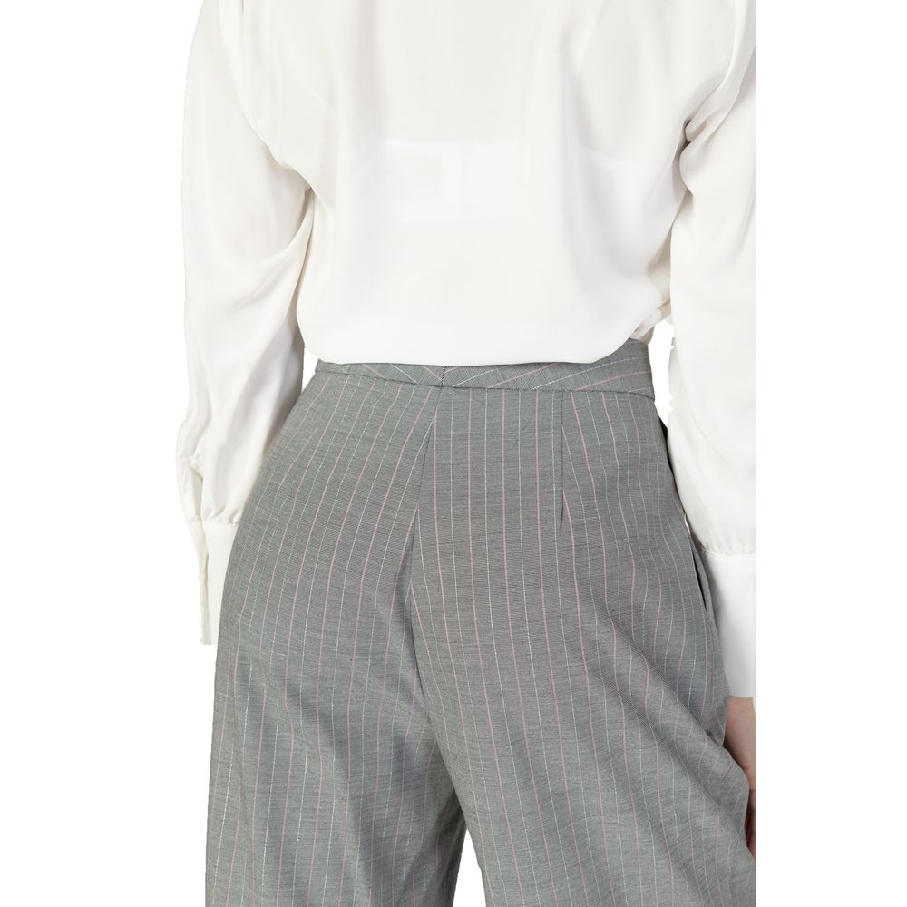 Multicolor Polyester Pant