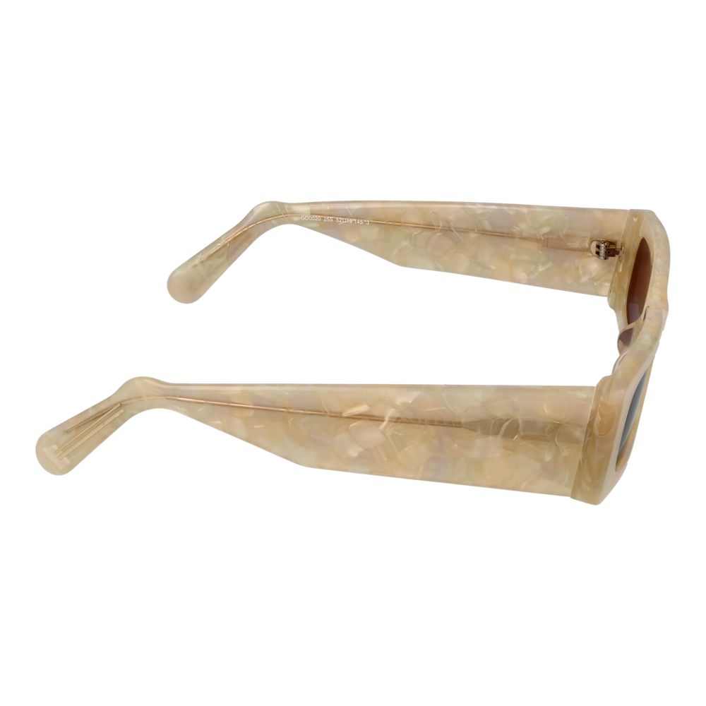 Cream Plastic Sunglasses