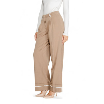 Brown Recycled Polyester Pant