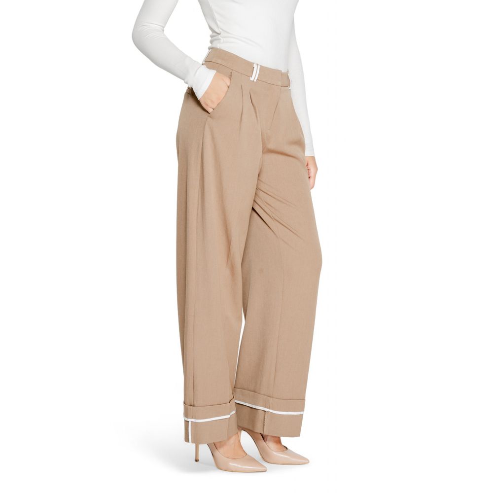 Brown Recycled Polyester Pant