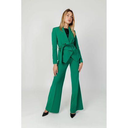 Bicolor Polyester Blazer