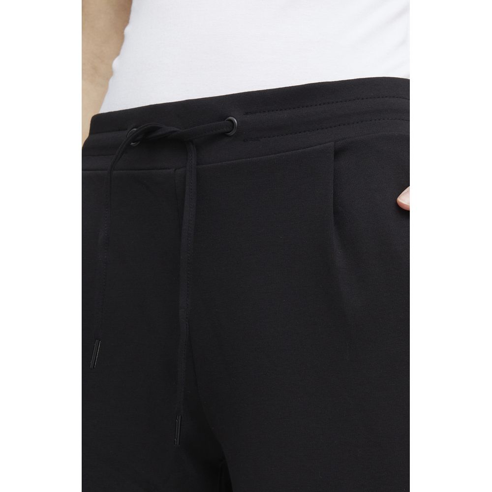 Black Polyester Pant