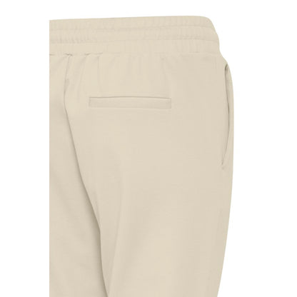 Beige Polyester Pant
