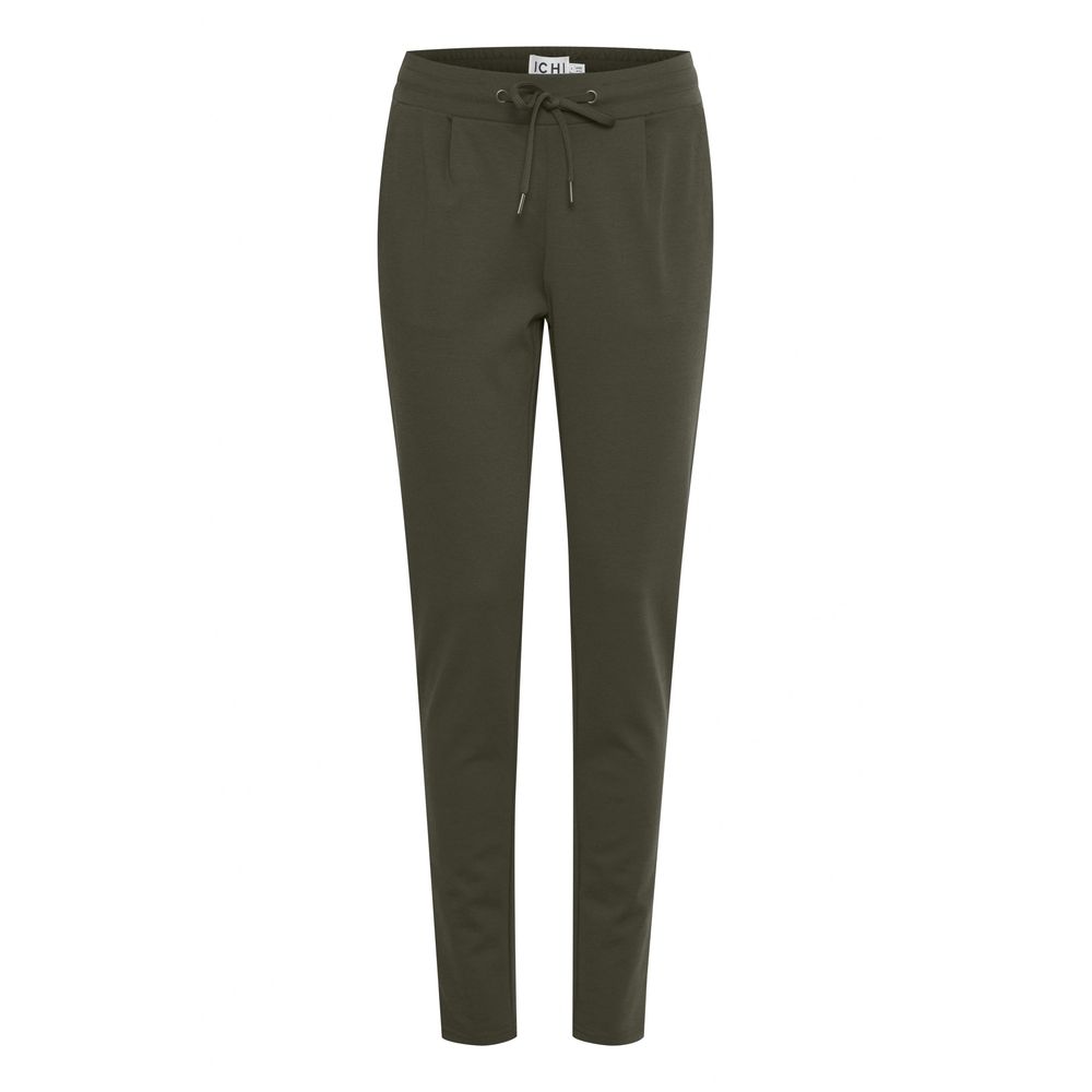 Green Polyester Pant