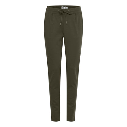 Green Polyester Pant