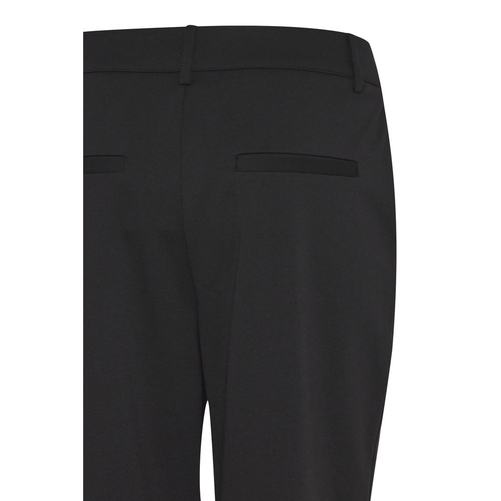 Black Recycled Polyester Pant