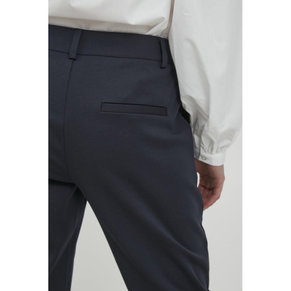 Blue Recycled Polyester Pant