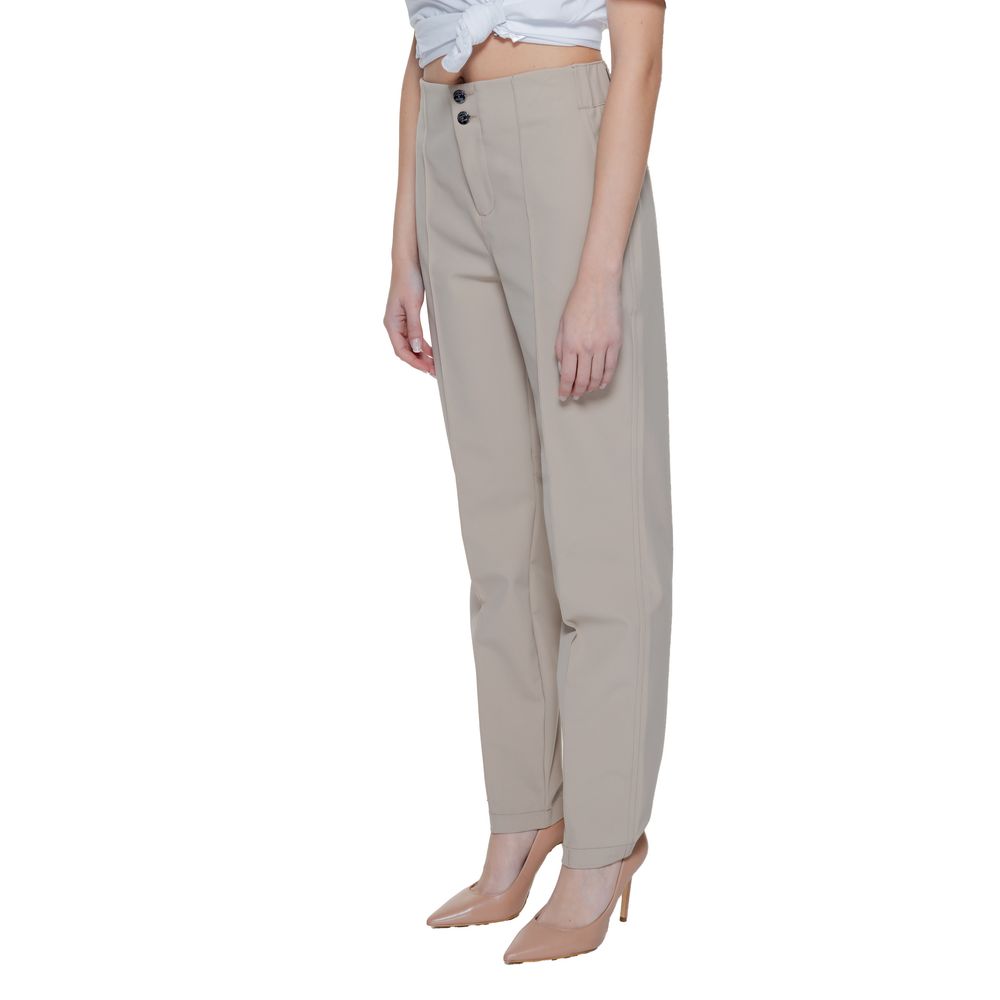 Beige Polyamide Pant