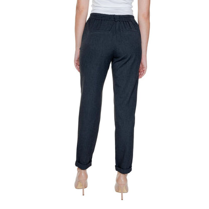 Gray Polyester Pant