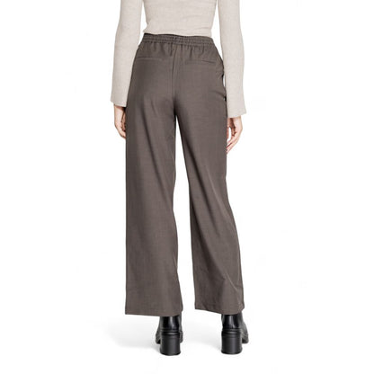 Gray Polyester Pant