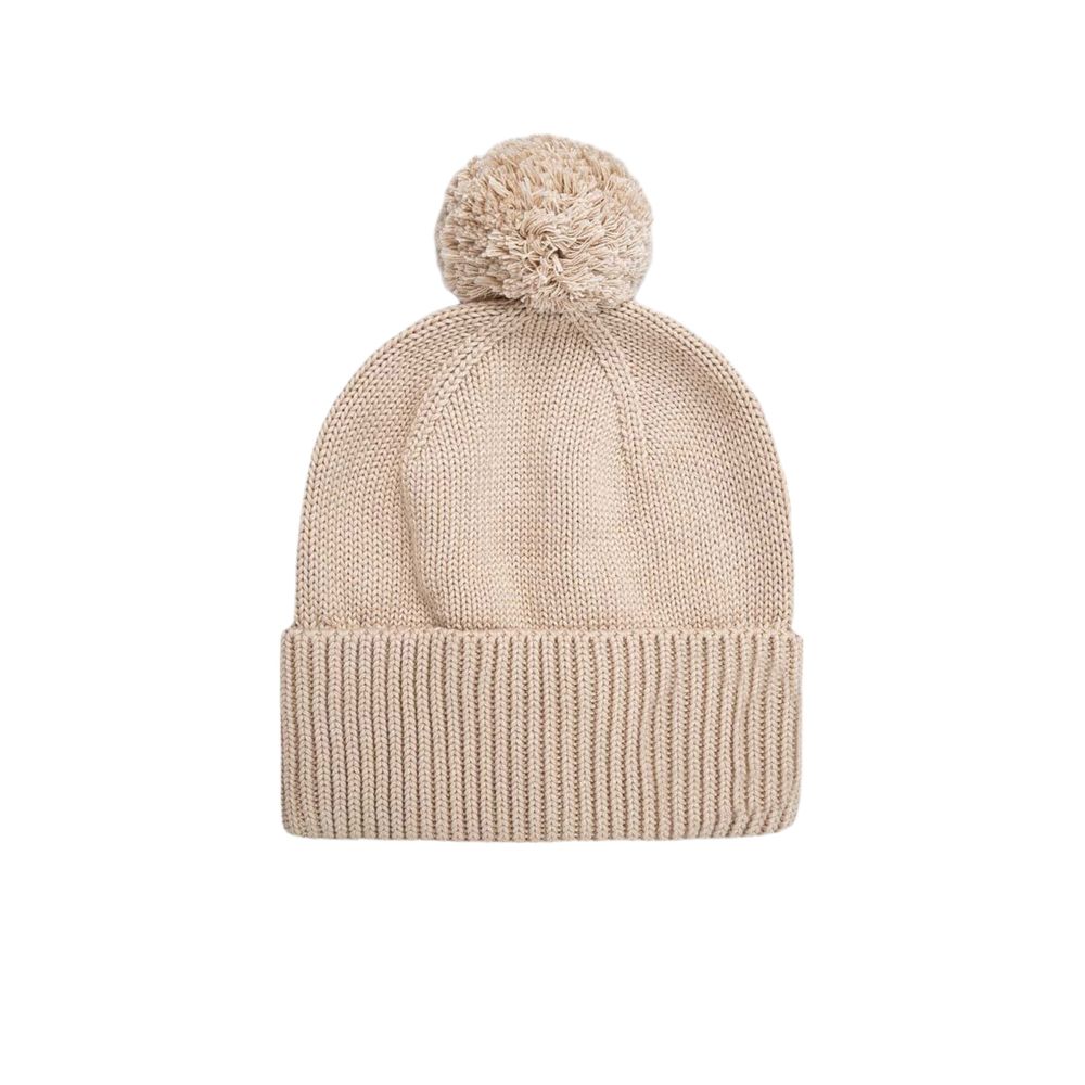 Beige Cotton Caps Baseball Hat
