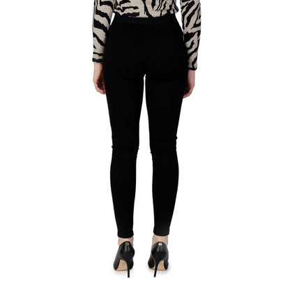 Black Viscose Leggings