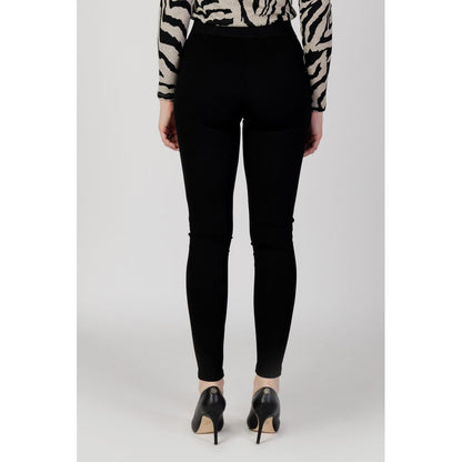 Black Viscose Leggings