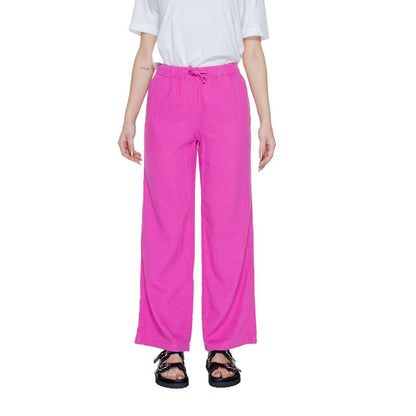 Pink Linen Pant
