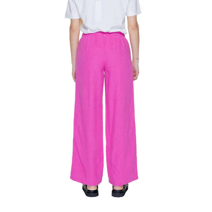 Pink Linen Pant