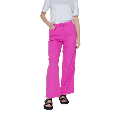 Pink Linen Pant