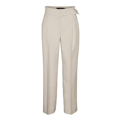 Gray Polyester Pant