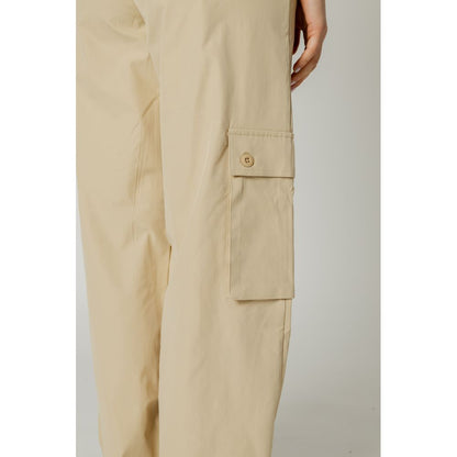 Beige Cotton Pant