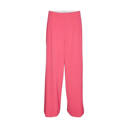 Pink Polyester Pant