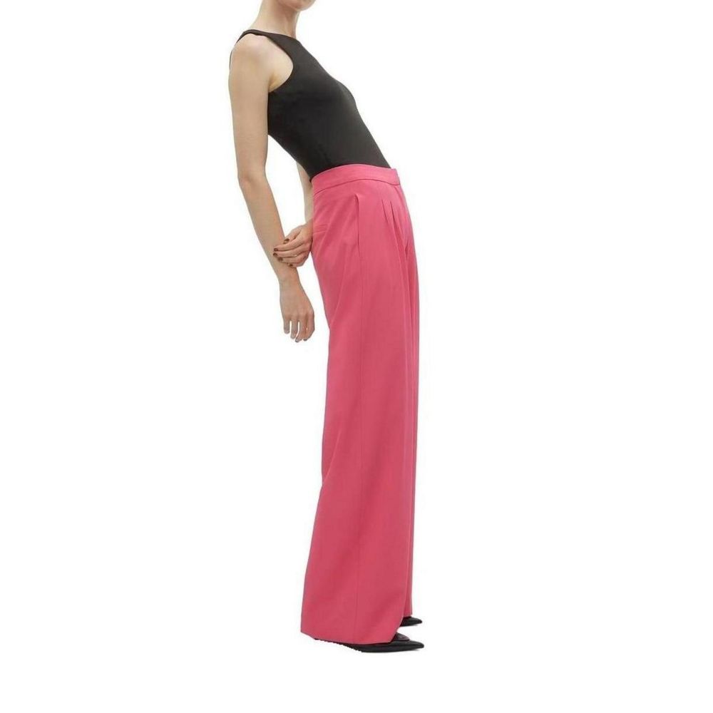 Pink Polyester Pant