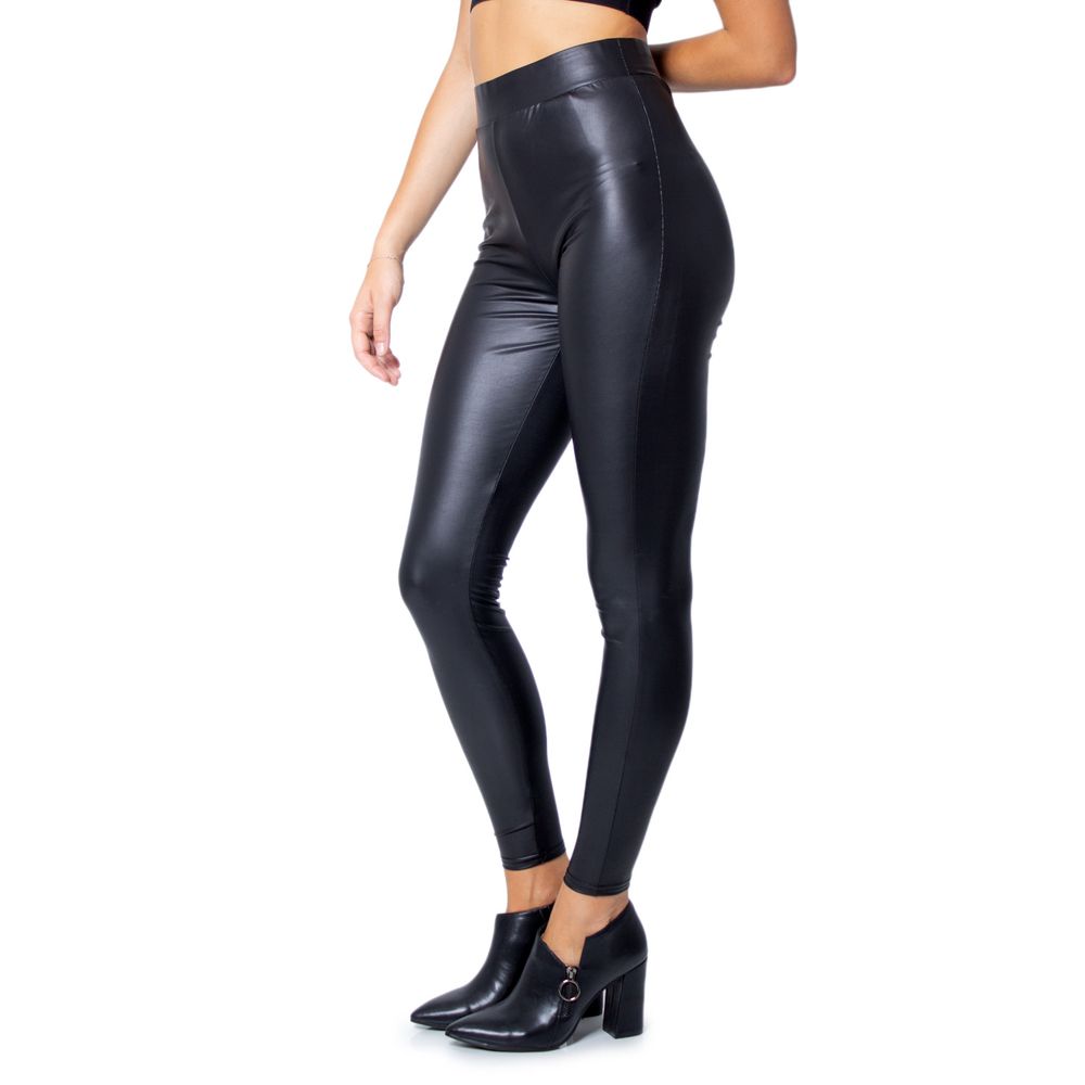 Black Polyester Leggings