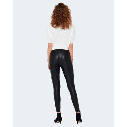 Black Polyester Leggings