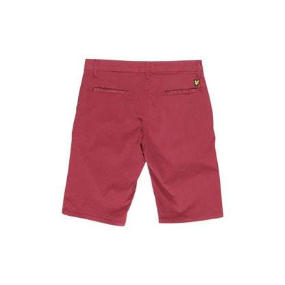 Bordeaux Cotton Bermuda Shorts