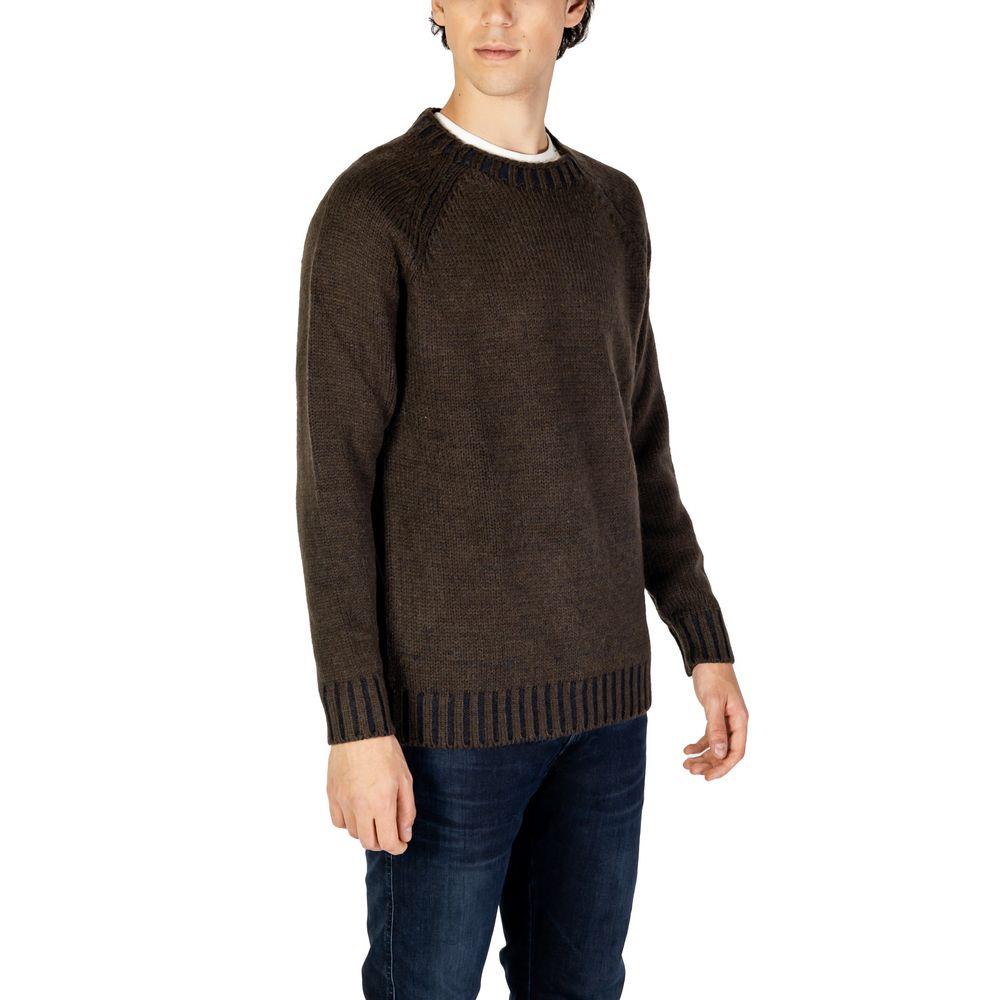 Brown Marabou Sweater