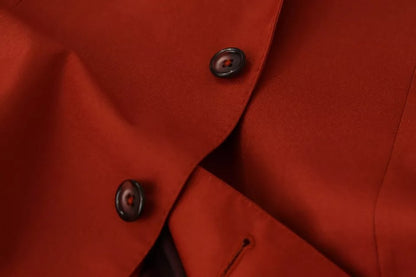 Orange MARTINI Cashmere Silk Coat Blazer