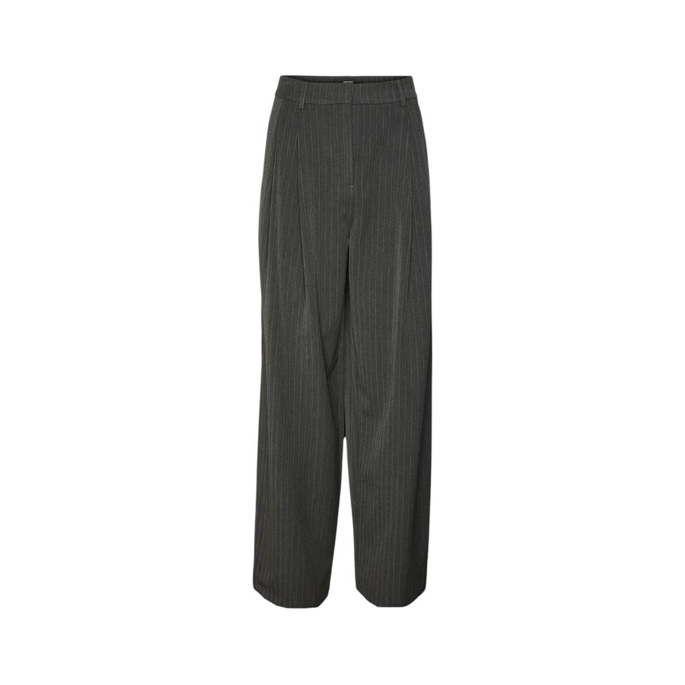 Gray Polyester Pant