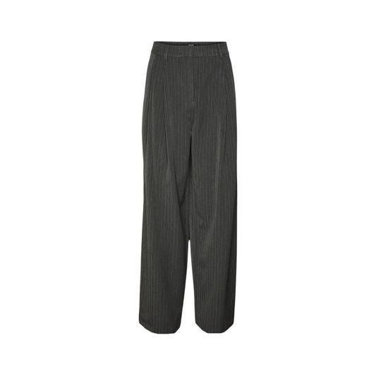 Gray Polyester Pant