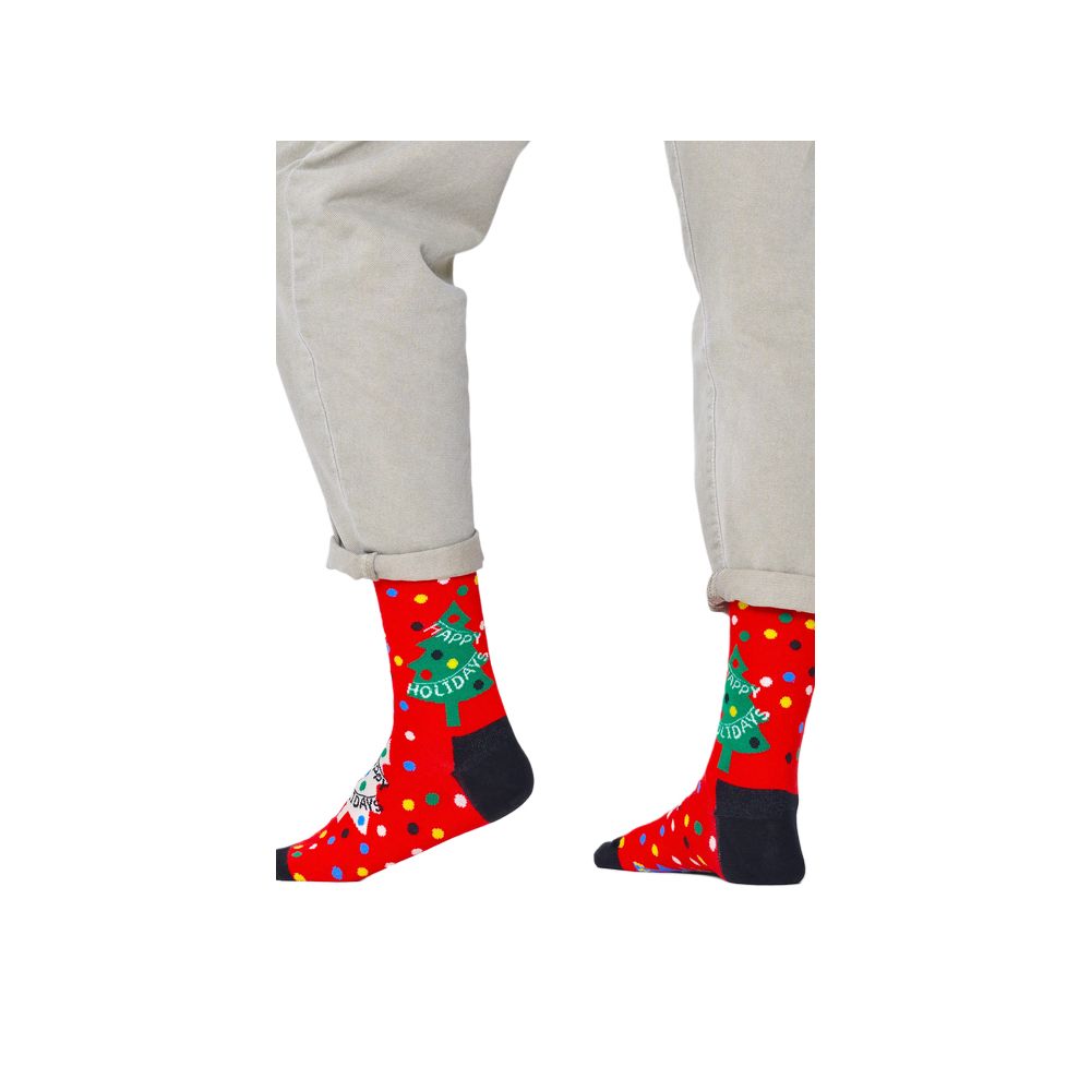 Red Cotton Socks
