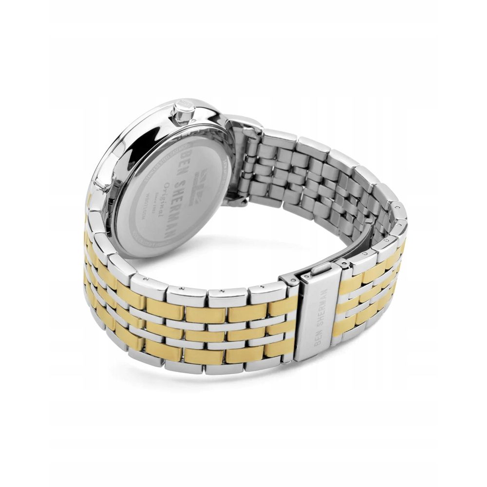 Gold Stainless Steel Dress Watch