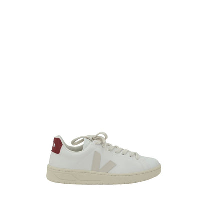 White Calf Leather Bos Taurus Low Top Sneakers