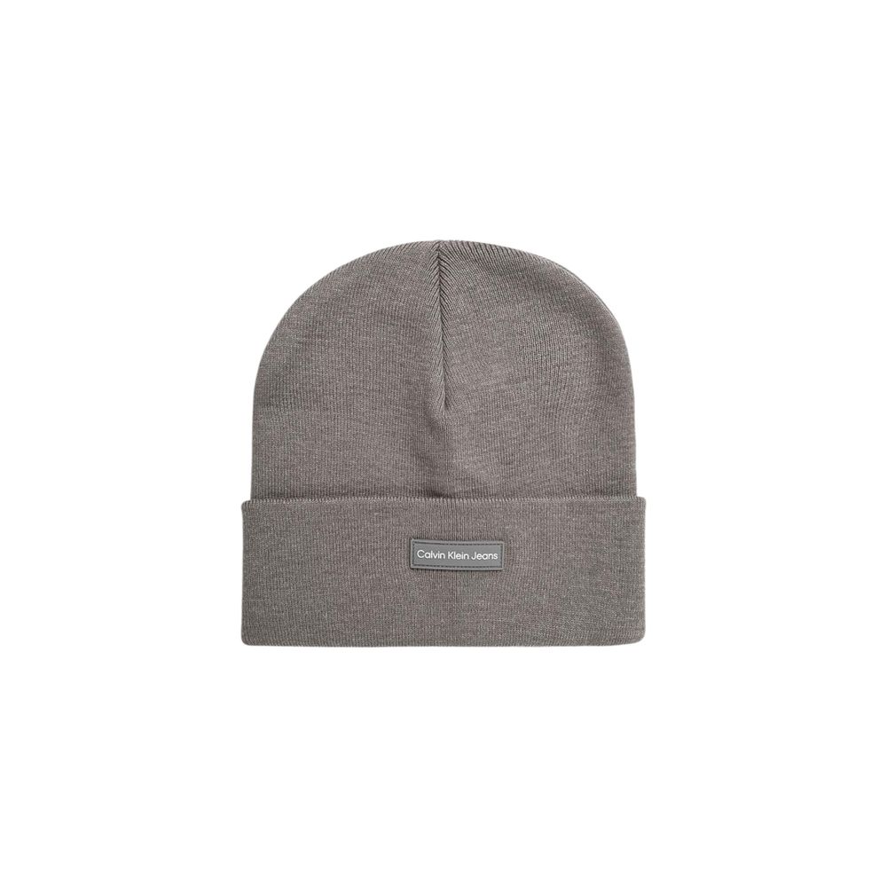 Gray Recycled Polyester Caps Baseball Hat