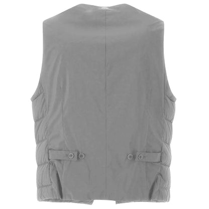 Gray Nylon Men Vest