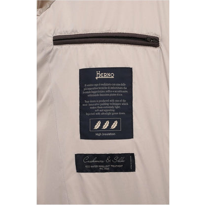 Beige Cashmere Men Jacket