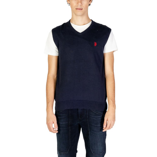 Blue Cotton Waistcoat