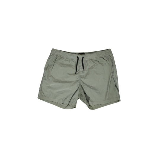 Green Nylon Swim Shorts