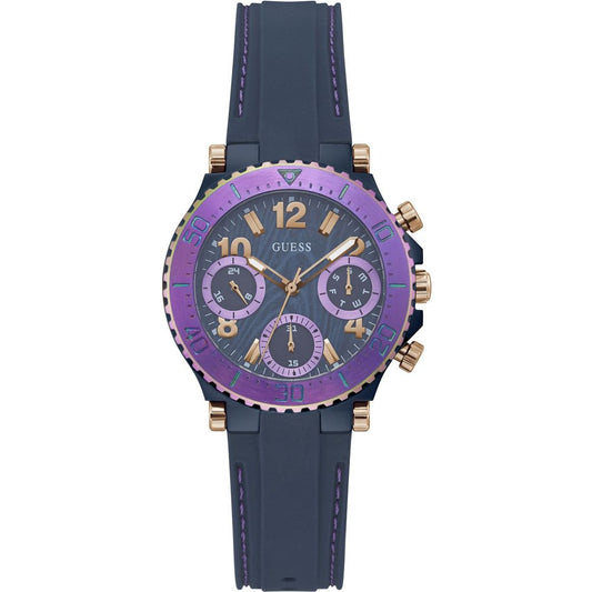 Blue Synthetic Dress Watch